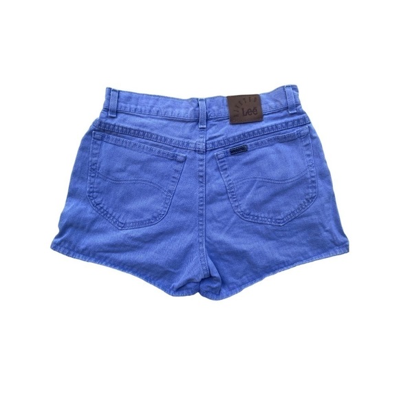 Levi Riveted 90's Purple Jean Shorts - Picture 2 of 13